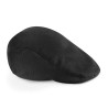 Vintage flat cap - B626:Black, 100% cotton, S/M